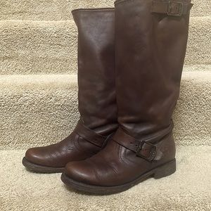 Frye Veronica Slouch in brown, size 7.5